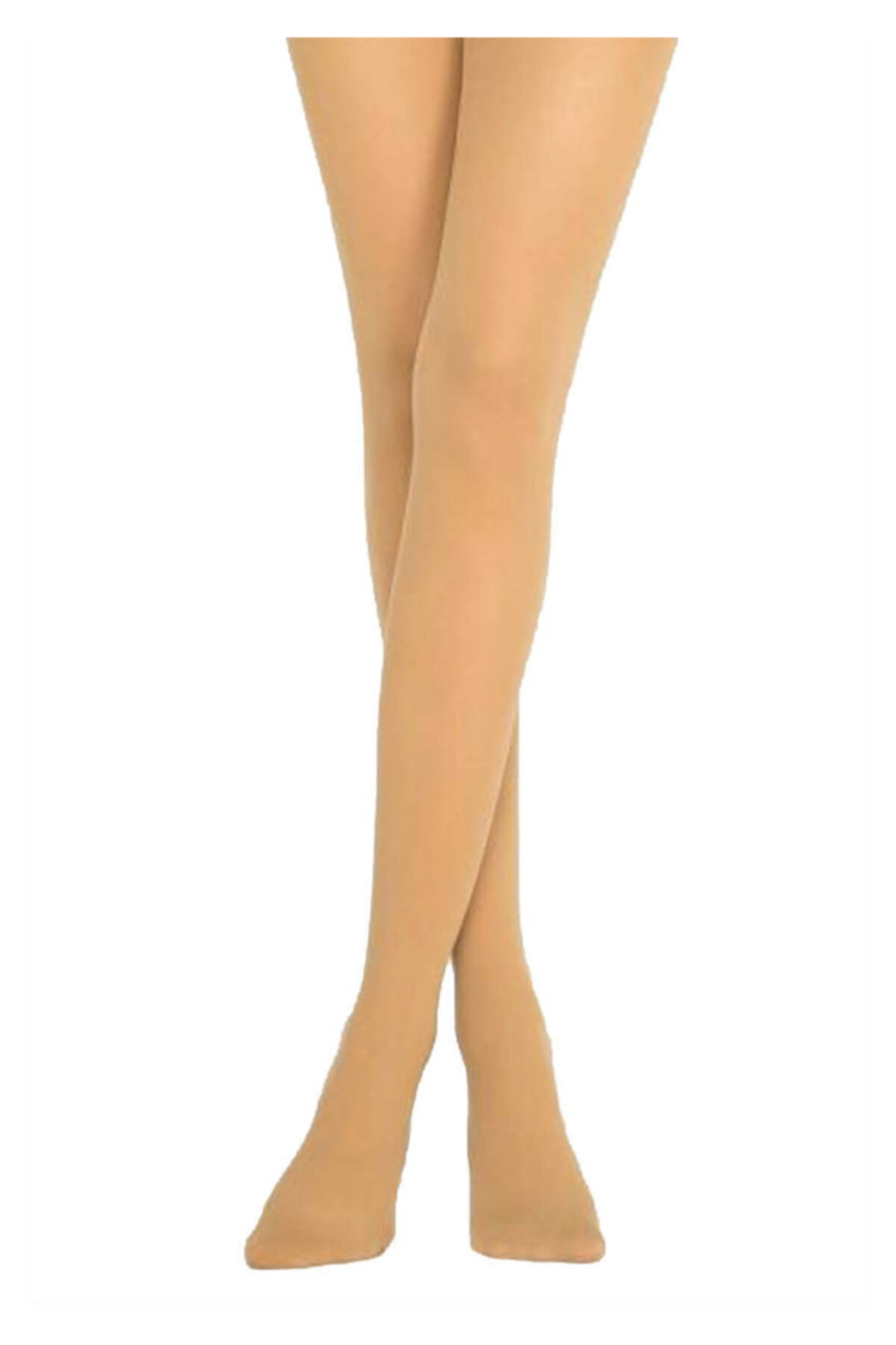 Mikro40 Orta Kalın Mat Külotlu Çorap | Ten