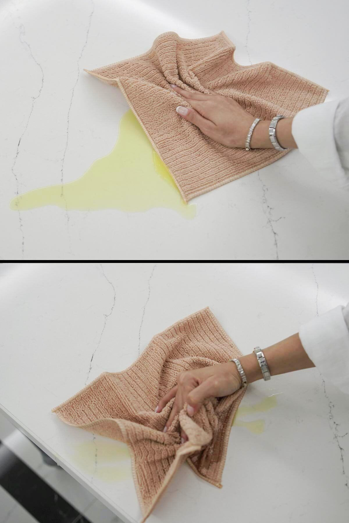 Pazar Kapısı Mikrofiber 3 Lü Temizlik Bezi 30X30 Cm Balkabağı, Krem, Bej