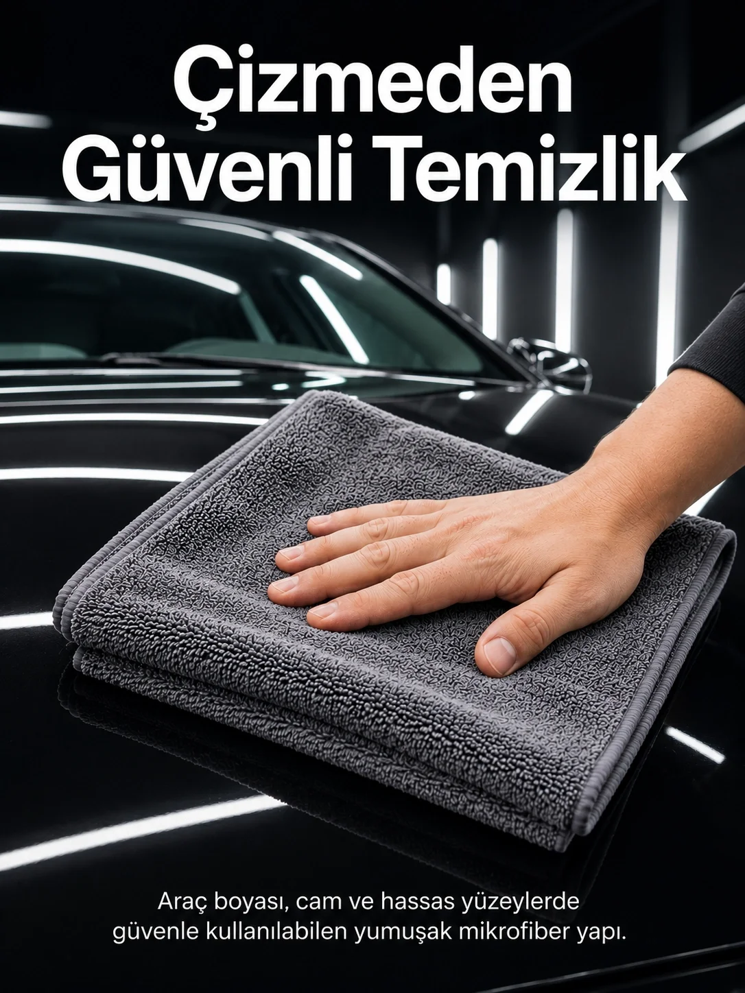 Mikrofiber Araç Temizlik Bezi 50x70 cm Oto Yıkama Sonrası Kurulama ve Parlatma Bezi Mikrofiber Araç Temizlik Bezi 50x70 cm Oto Yıkama Sonrası Kurulama ve Parlatma Bezi