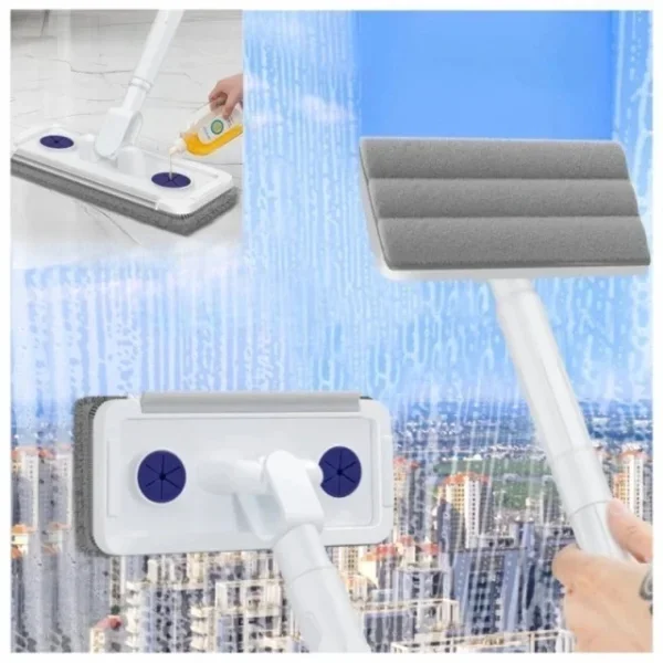 Mikrofiber Bezli Mop Paspas Pratik Temizlik ve Hijyen Aracı