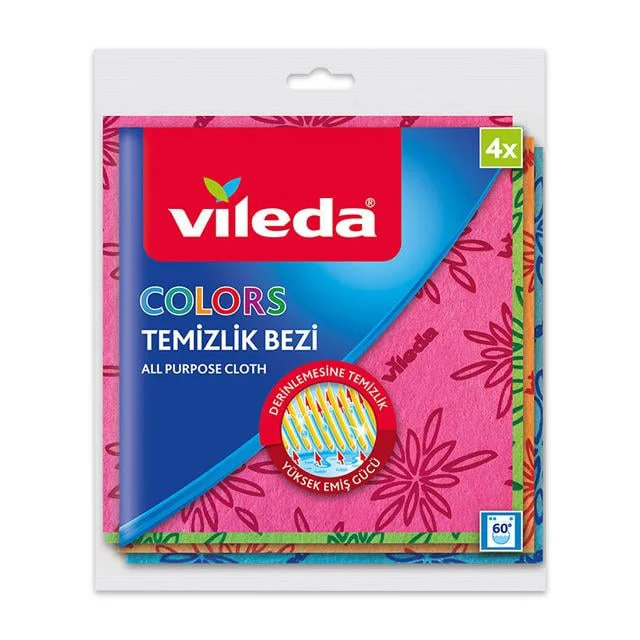 Mikrofiber Colors Temizlik Bezi 4'lü - İz Bırakmayan, Yüksek Emici Temizlik Bezi Fiyatı, Yorumları ve Özellikleri