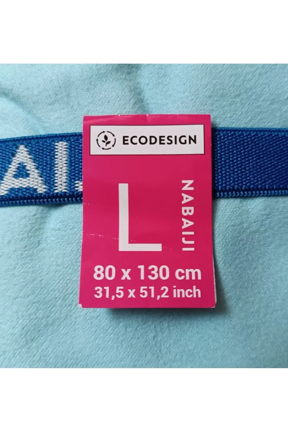 Mikrofiber Havlu - L Boy - Mercan Rengi - 80 × 130 cm