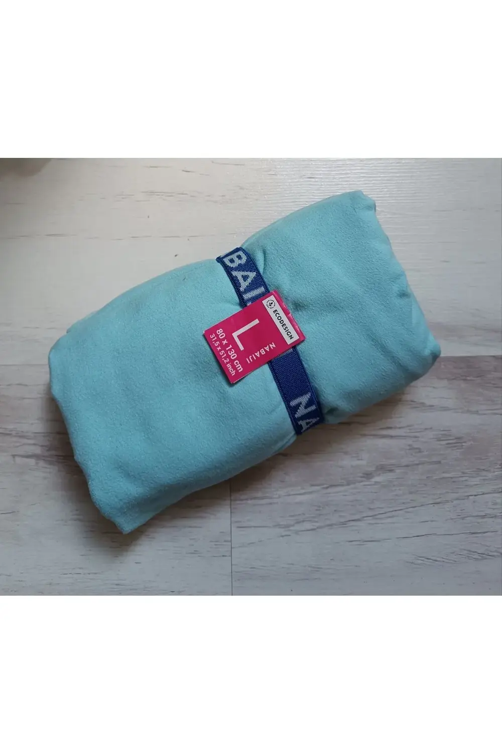 Mikrofiber Havlu - L Boy - Mercan Rengi - 80 × 130 cm