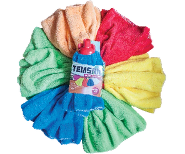 Mikrofiber Havlu Mop Welsoft Kartelalı Mikrofiber Havlu Mop Welsoft Kartelalı