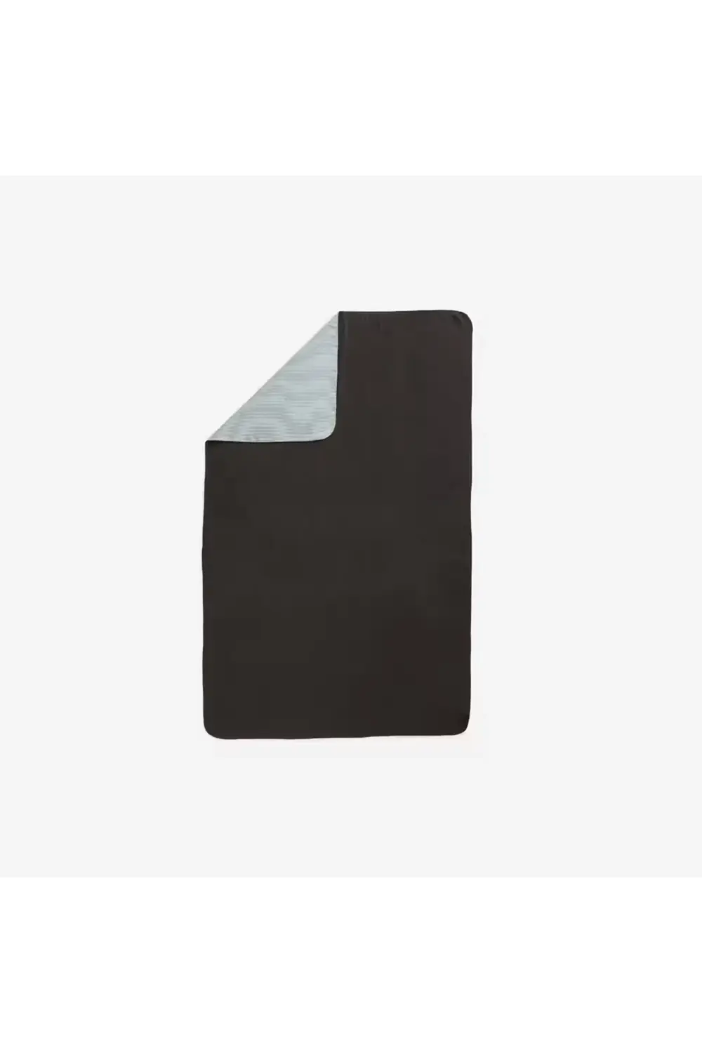 Mikrofiber Havlu - XL Boy - Siyah/Gri Çizgili - 110 × 175 cm Mikrofiber Havlu - XL Boy - Siyah/Gri Çizgili - 110 × 175 cm