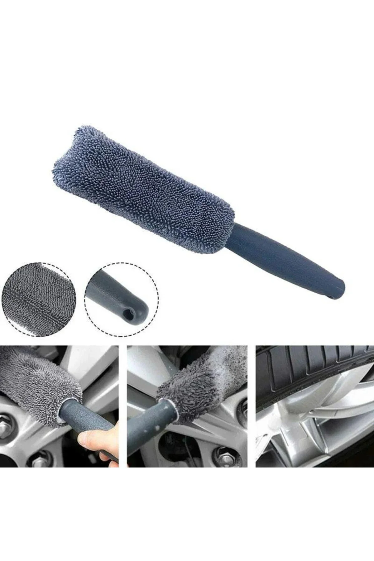 Mikrofiber Jant Temizleme Fırçası Mikrofiber Jant Temizleme Fırçası