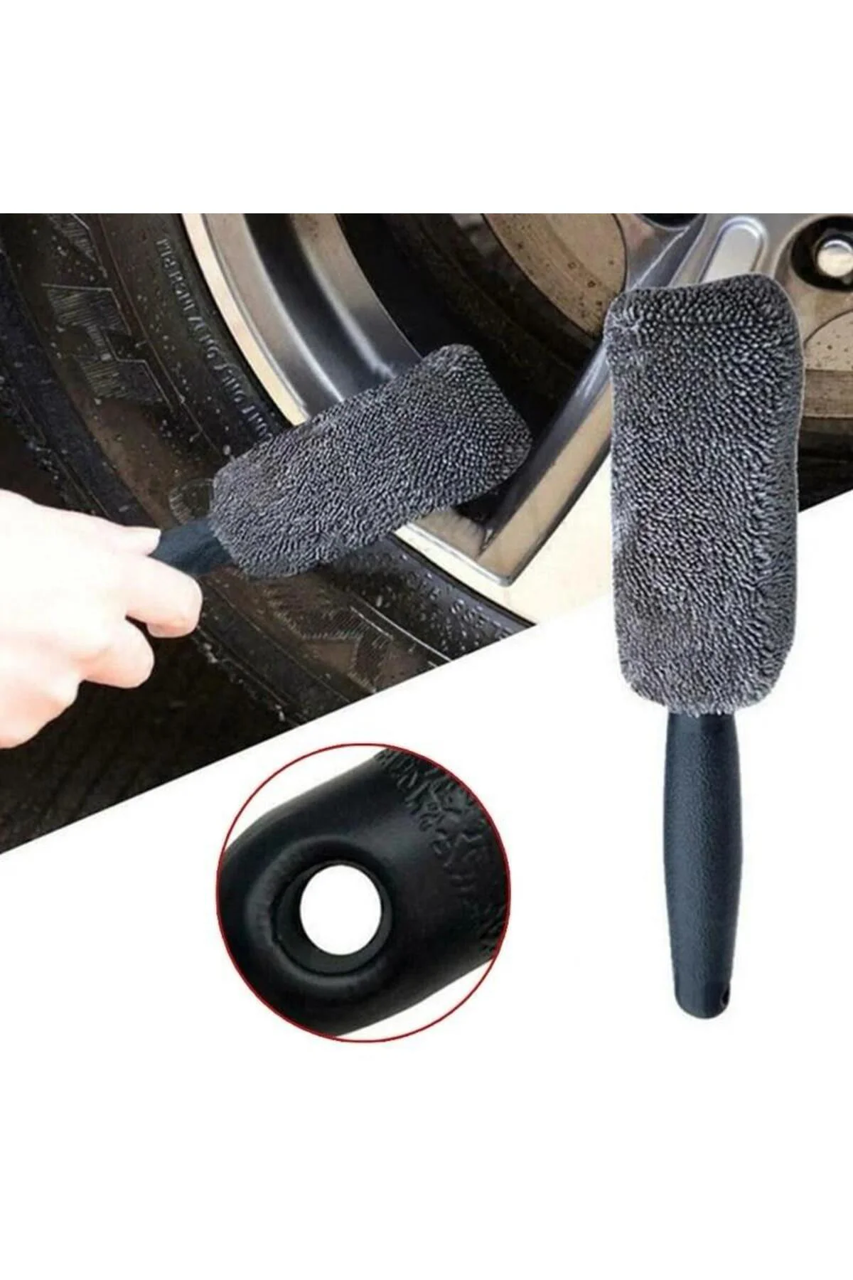 Mikrofiber Jant Temizleme Fırçası