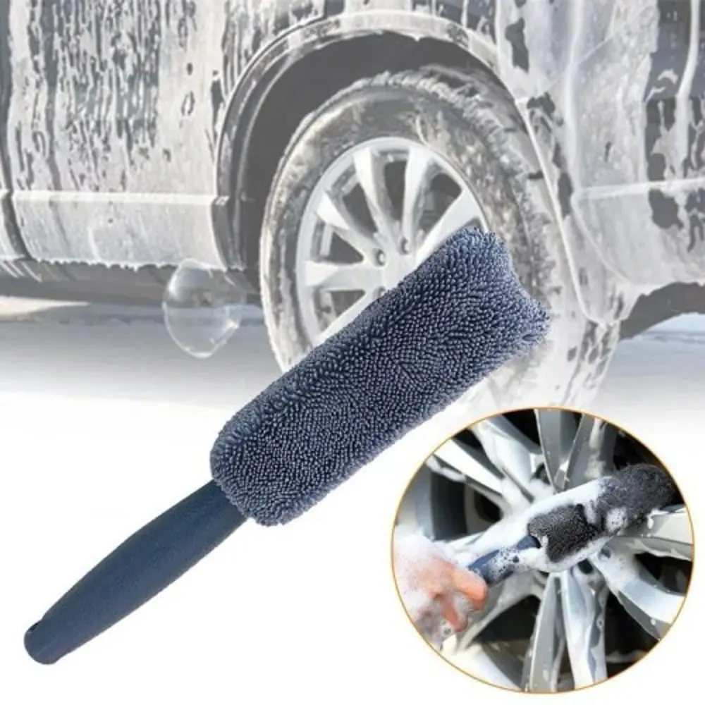 Mikrofiber Jant ve Lastik Temizleme Fırçası