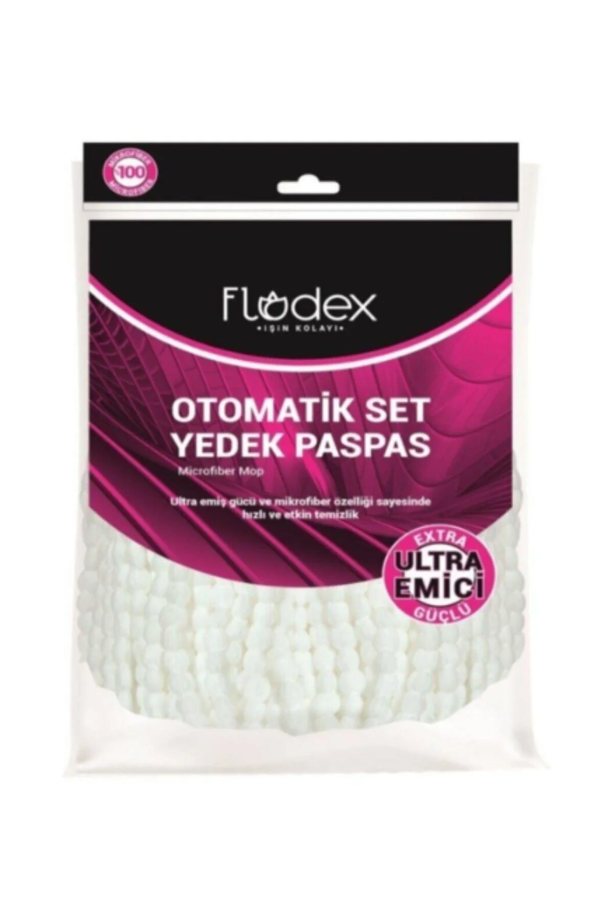Mikrofiber Otomatik Temizlik Seti Yedek Mop