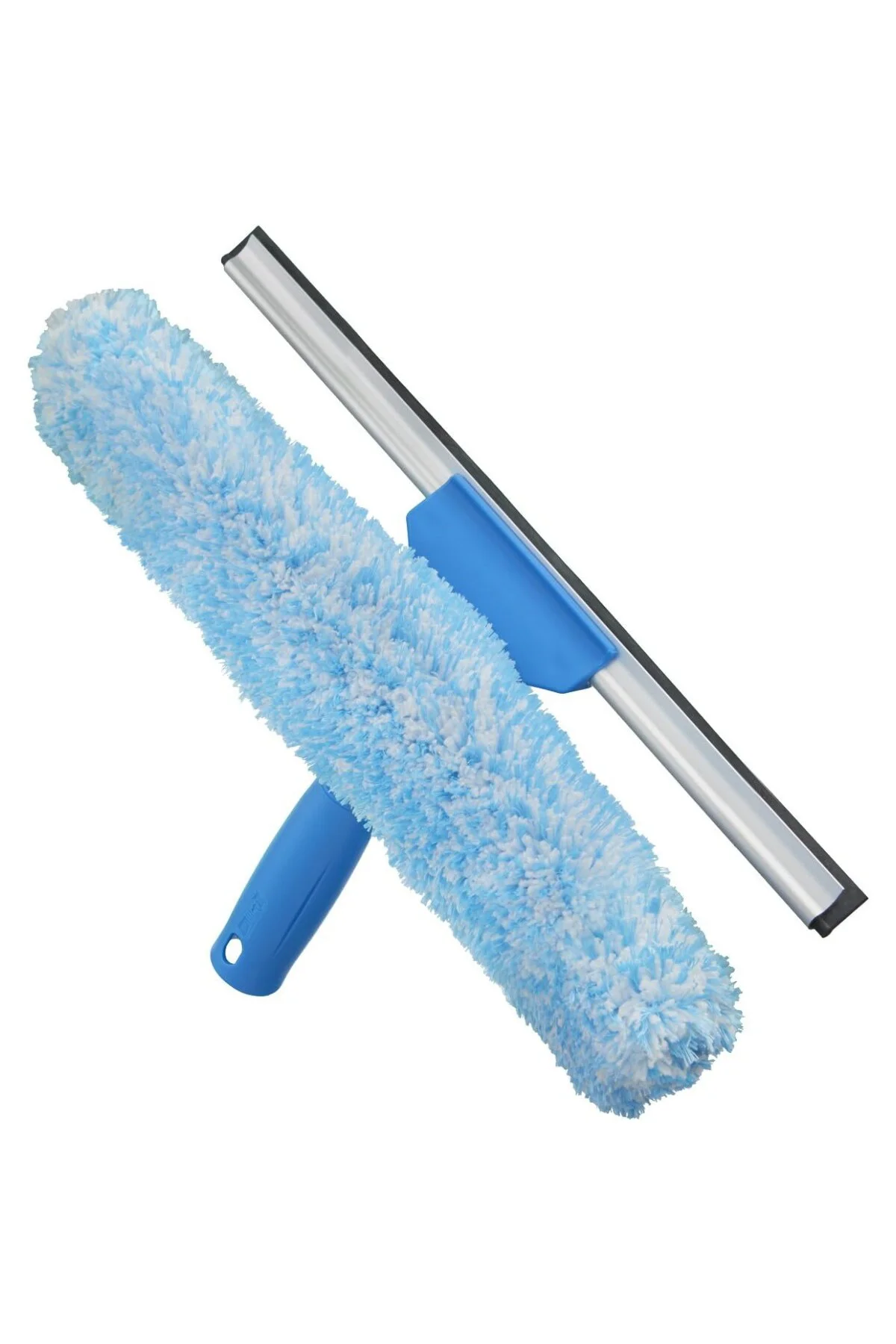 Mikrofiber pencere kombinasyonu: 2'si 1 arada profesyonel rakle v