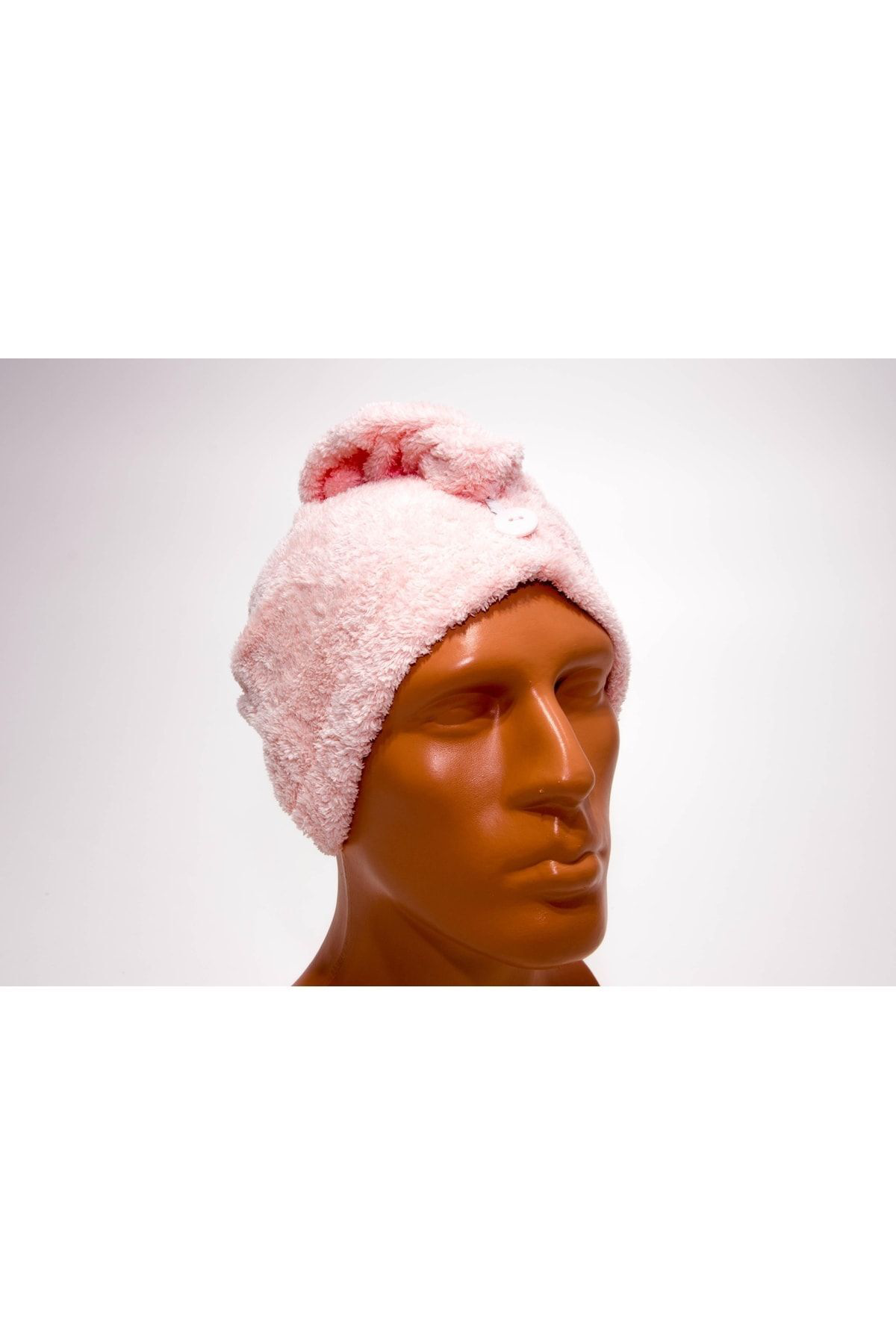 Decathlon - Mikrofiber Saç Baş Havlusu Açik Pembe