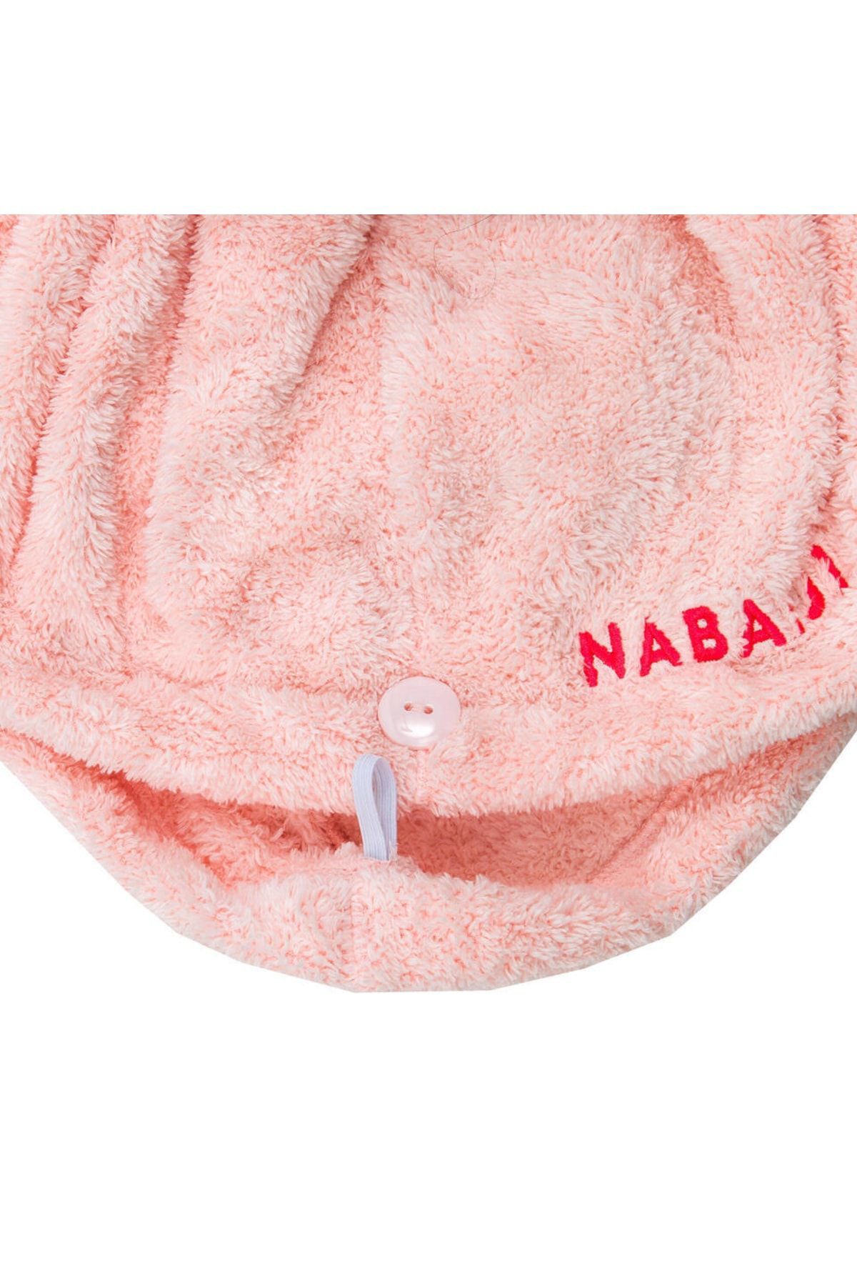 Decathlon - Mikrofiber Saç Plaj Havuz Havlusu Açik Pembe