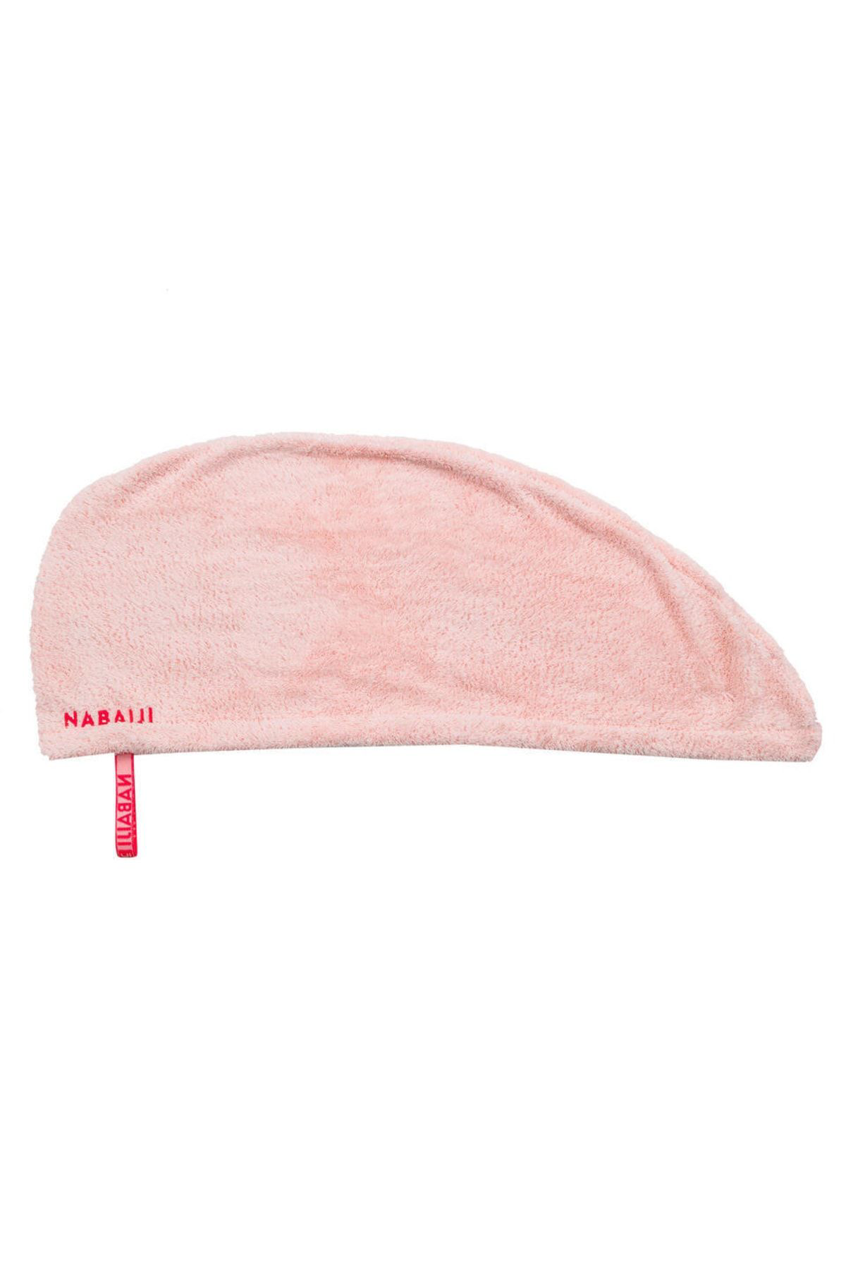 Decathlon - Mikrofiber Saç Plaj Havuz Havlusu Açik Pembe