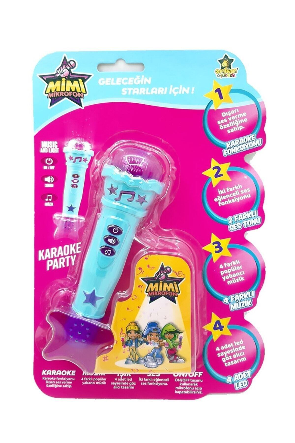 Erdem Oyuncak Mikrofon Pilli Kartela
