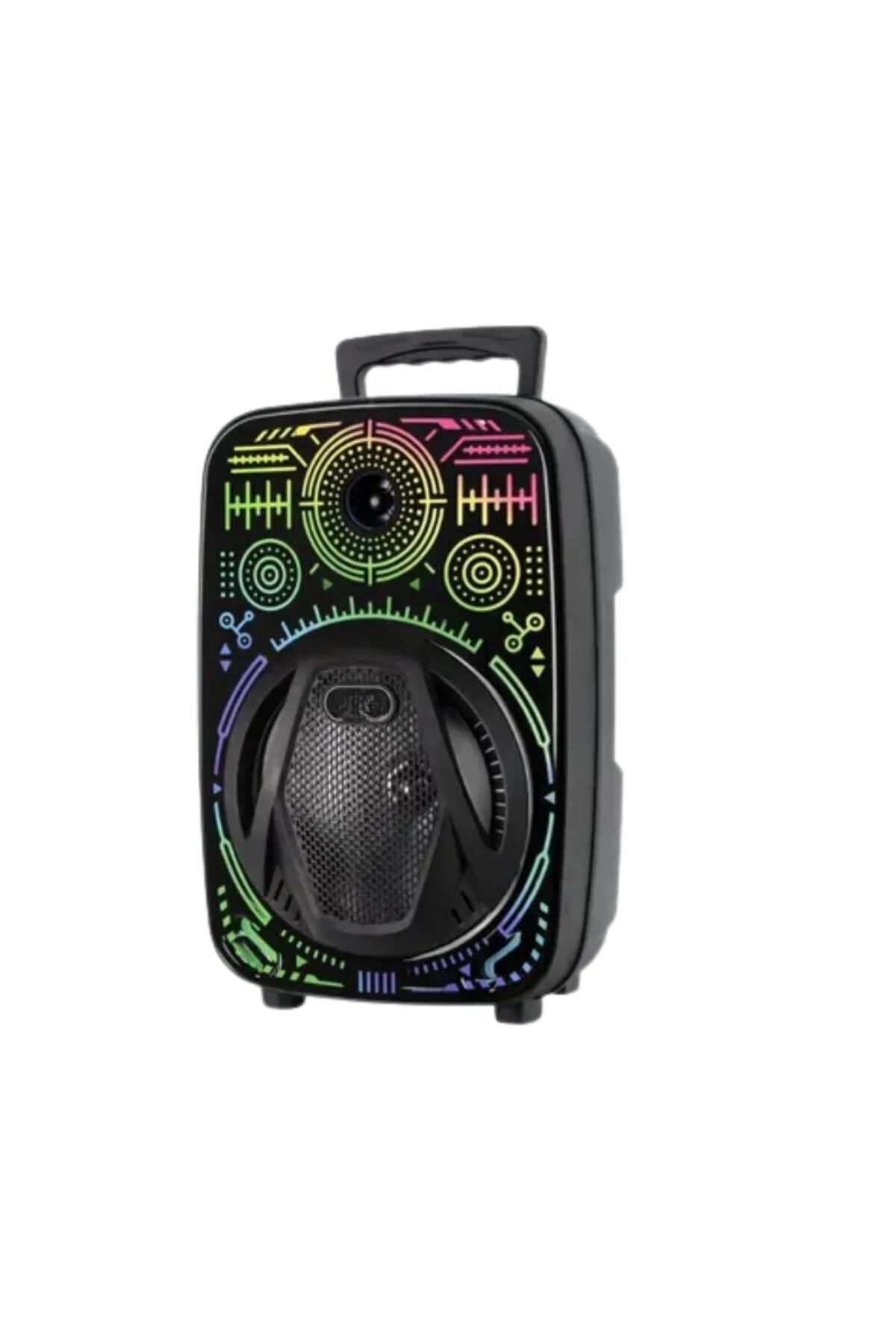 Mikrofonlu Bluetooth Hoparlör 8 İnç RGB Işıklı Taşınabilir Ses Sistemi - VERAH13102-9858 Mikrofonlu Bluetooth Hoparlör 8 İnç RGB Işıklı Taşınabilir Ses Sistemi - VERAH13102-9858 - Görsel 5