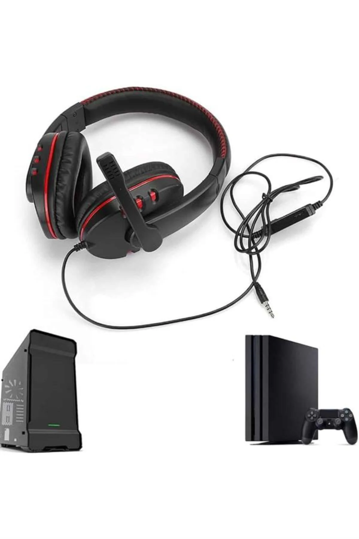 Mikrofonlu Gamer Kulaklık Oyuncu Kulaklığı Yüksek Ses Kaliteli St