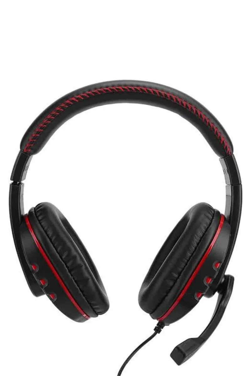 Mikrofonlu Gamer Kulaklık - Yüksek Ses Kaliteli Stereo ve Yumuşak Yastıklar