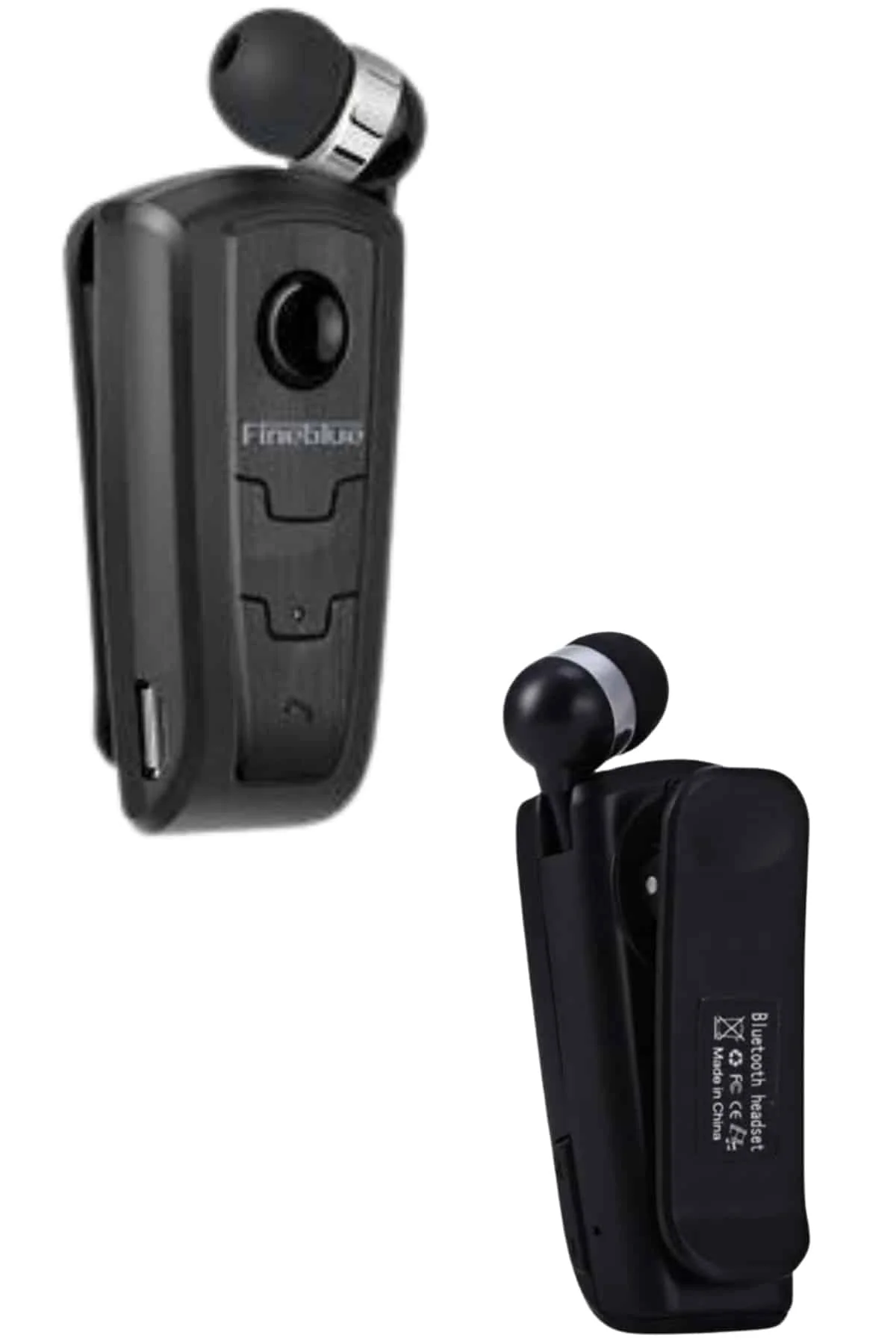 Mikrofonlu Makaralı Bluetooth Kulakiçi Kulaklık Android ve İOS Uyumlu Yeni Nesil
