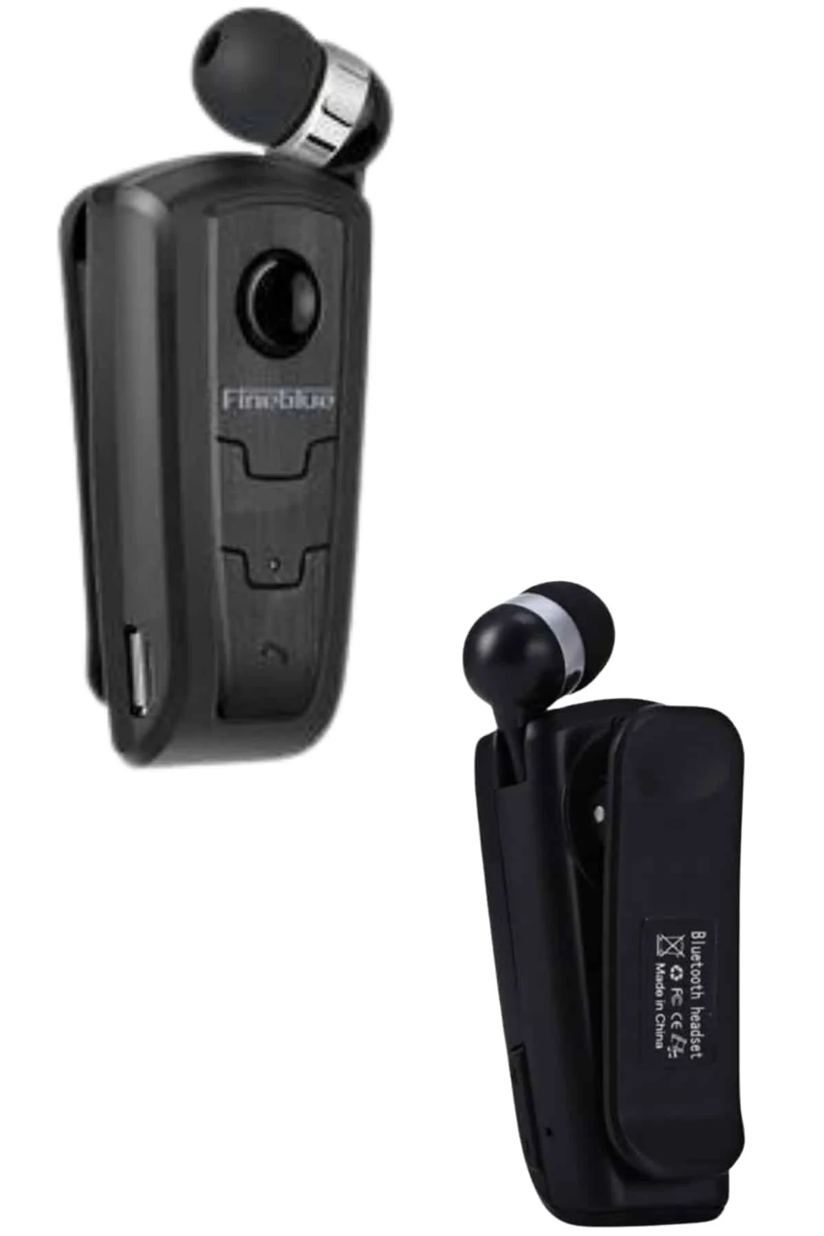 Mikrofonlu Makaralı Bluetooth Kulakiçi Kulaklık Android ve İOS Uy