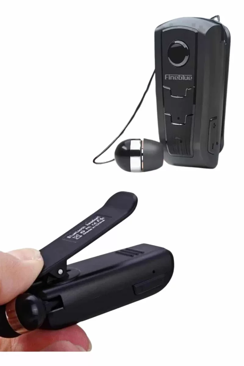 Mikrofonlu Makaralı Bluetooth Kulakiçi Kulaklık Android ve İOS Uy