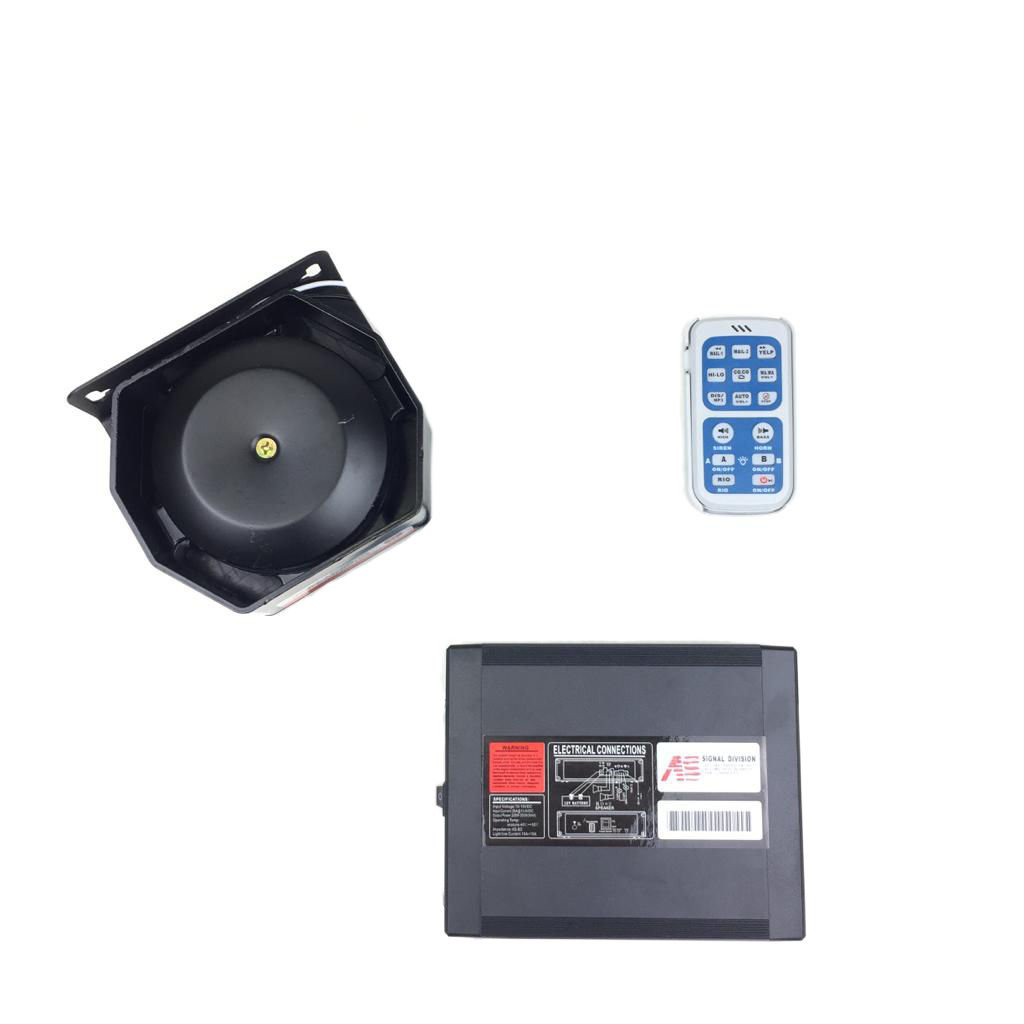 Drs Tuning Mikrofonlu Metal Siren Uzaktan Kumandali /Sssr45-1