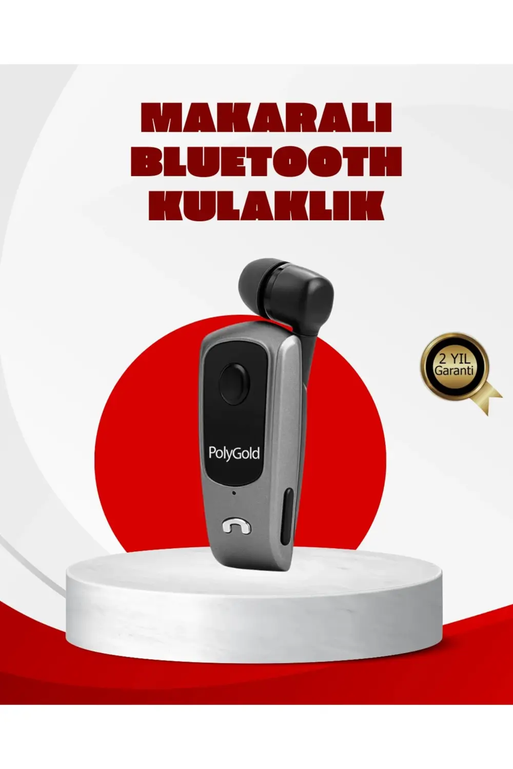 Mikrofonlu ve Ses Kontrollü Kablosuz Kulak İçi Kulaklık