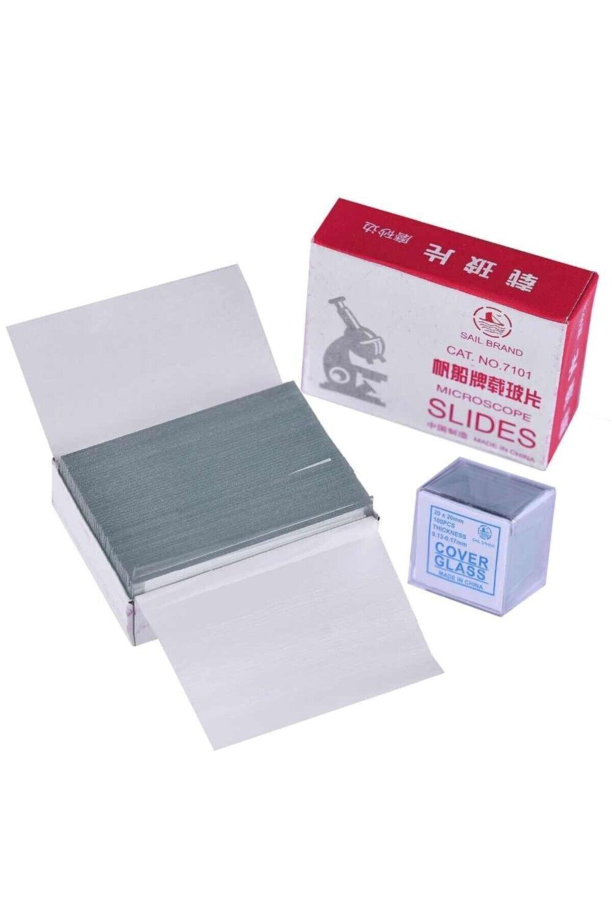 Mikroskop Lam Lamel Seti