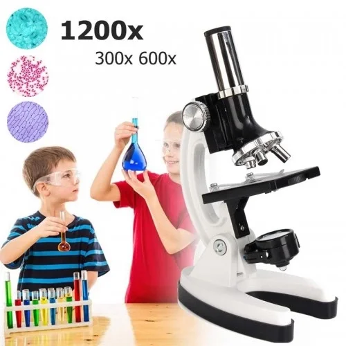 Mikroskop Taşınabilir Set 28 Parça Eğitim Mikroskop Kiti 300x 600x Ve 1200x Çocuklara Fiyatı, Yorumları ve Özellikleri