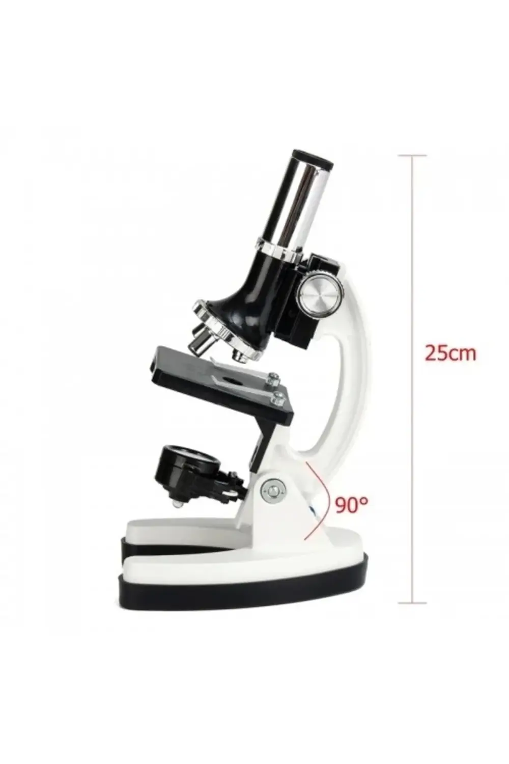 Mikroskop Taşınabilir Set 28 Parça Eğitim Mikroskop Kiti 300x 600