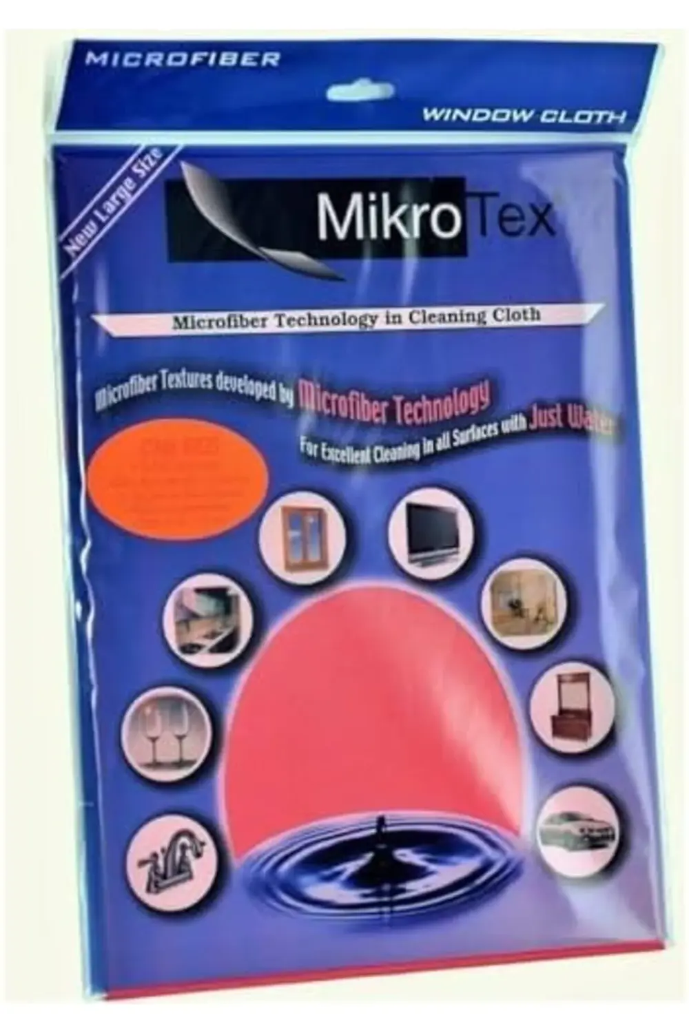 mikrotex (3 Adet) Mikrofiber Temizlik Bezi 40X50 Cm (Pembe),586 1