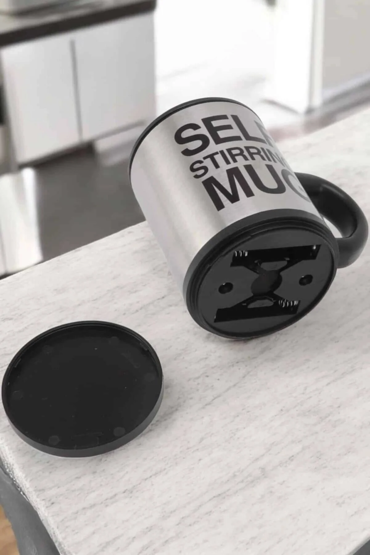 Mikser Kupa Yazılı Mug Bardak Karıştırma Özelliği