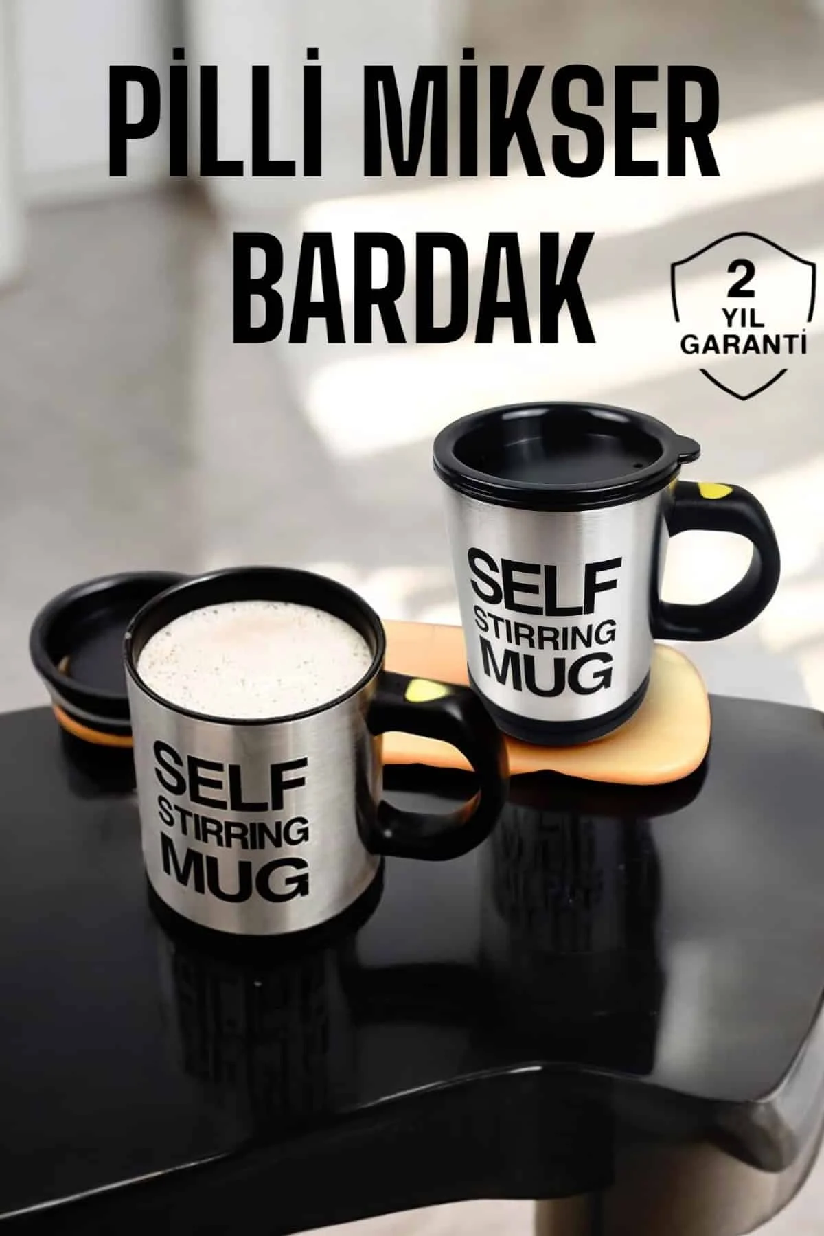 Mikser Kupa Yazılı Mug Bardak Karıştırma Özelliği Fiyatı, Yorumları ve Özellikleri