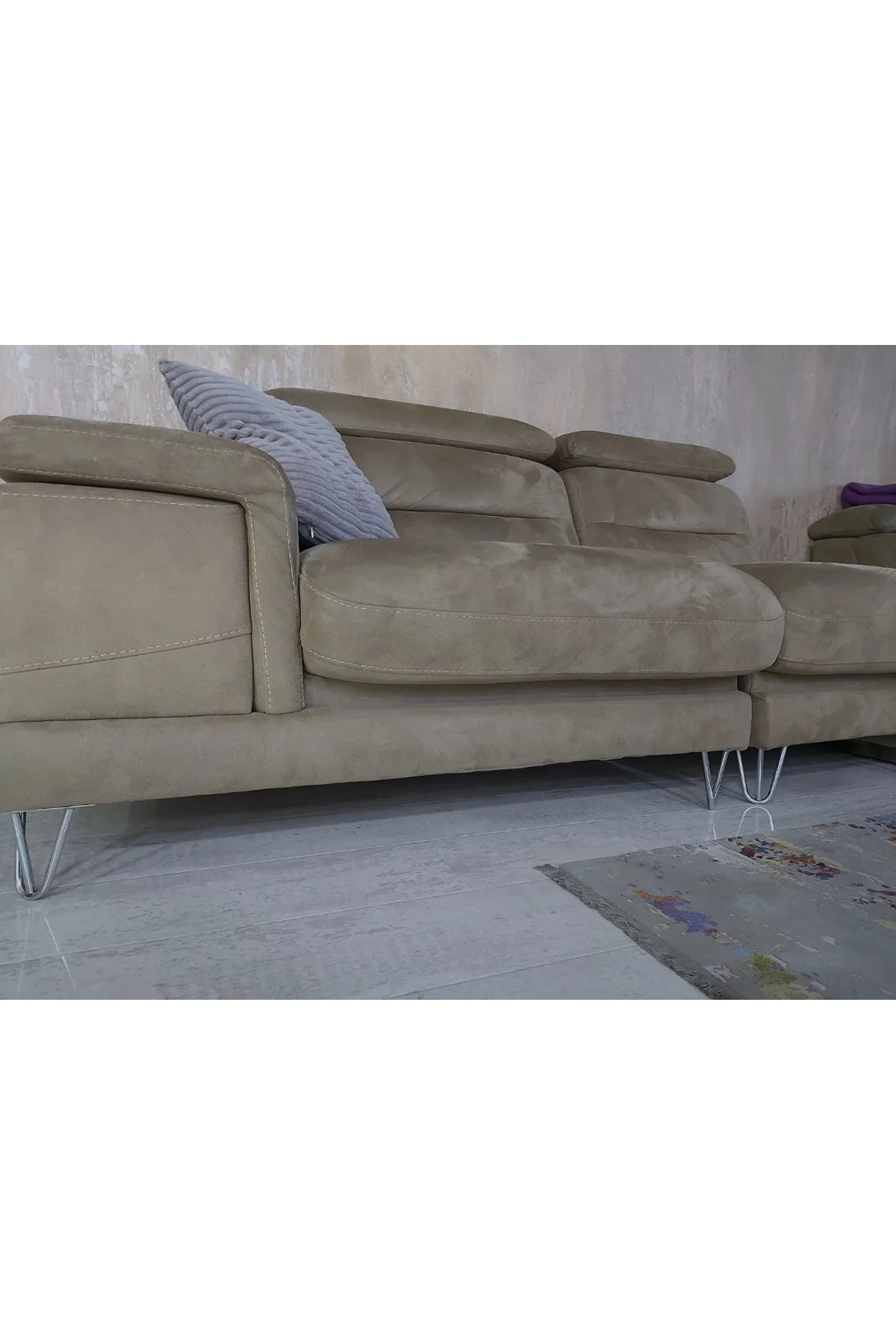 Mil Demir Krom Koltuk Kanepe Ayağı 18cm 4 Adet Fiyatı