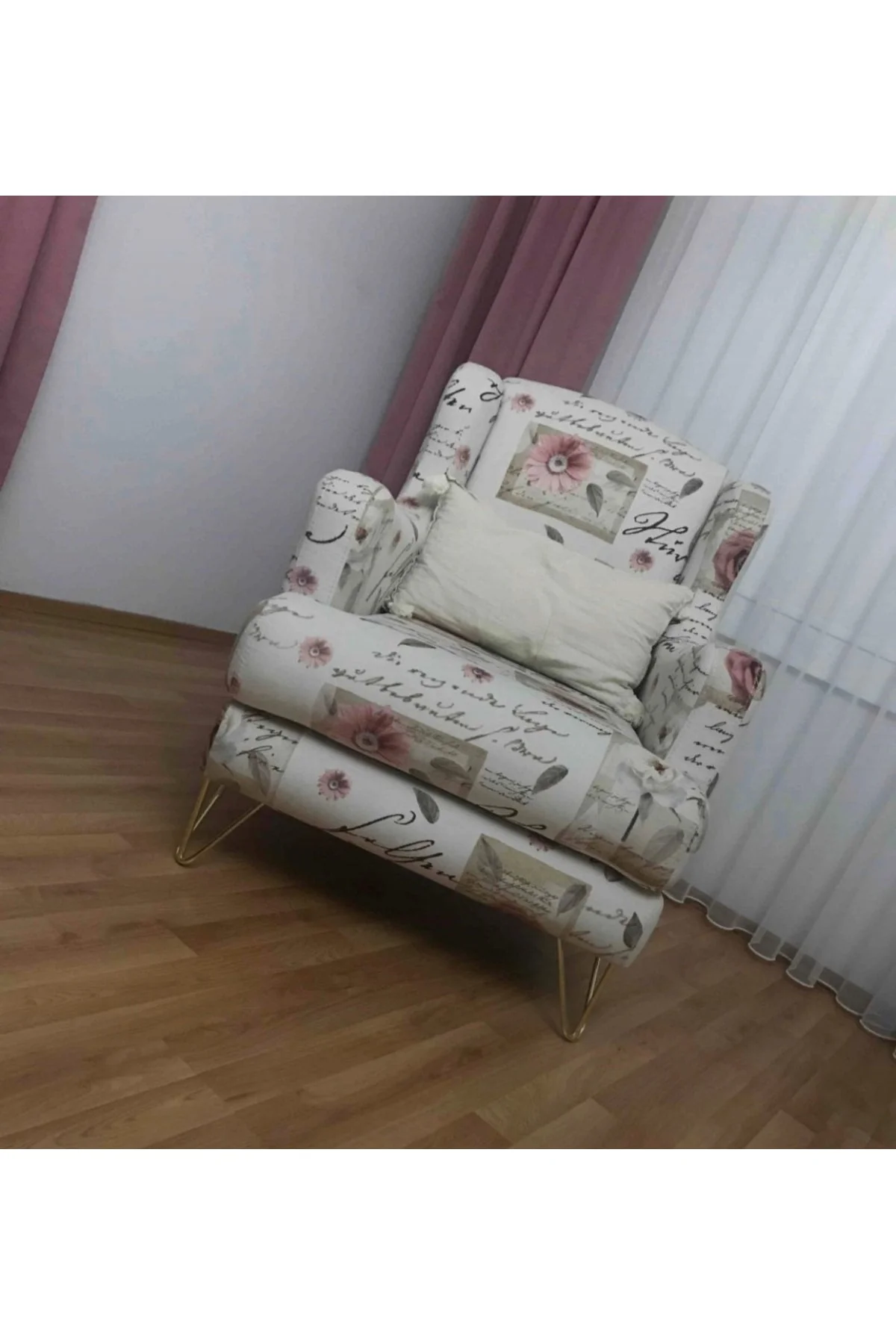Mil Metal Sarı Mobilya Ayağı 18cm Çok Amaçlı Ayak, Koltuk, Tv Üni