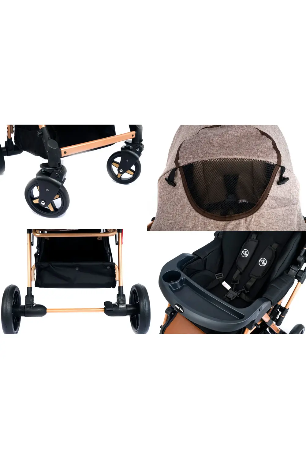Milano  Çift Yönlü Travel Taşıma  Bebek Arabası