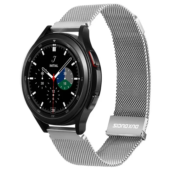 Milano Manyetik Paslanmaz Çelik Saat Kordonu 22 mm - Galaxy Watch 3/Watch S3 & Huawei GT3/GT3 Pro 46 mm Uyumlu