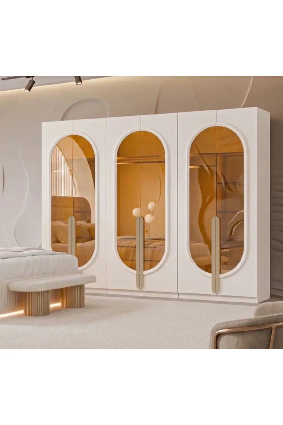 MİLANO MDF 6 KAPILI DOLAP MİLANO MDF 6 KAPILI DOLAP