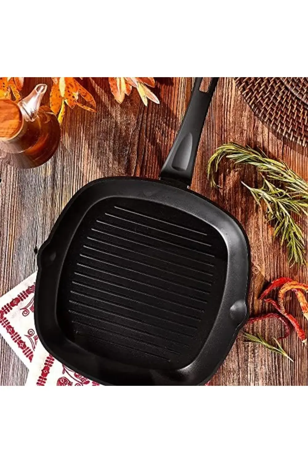 Milas Granit Grill Izgara Tava 28 cm 395519