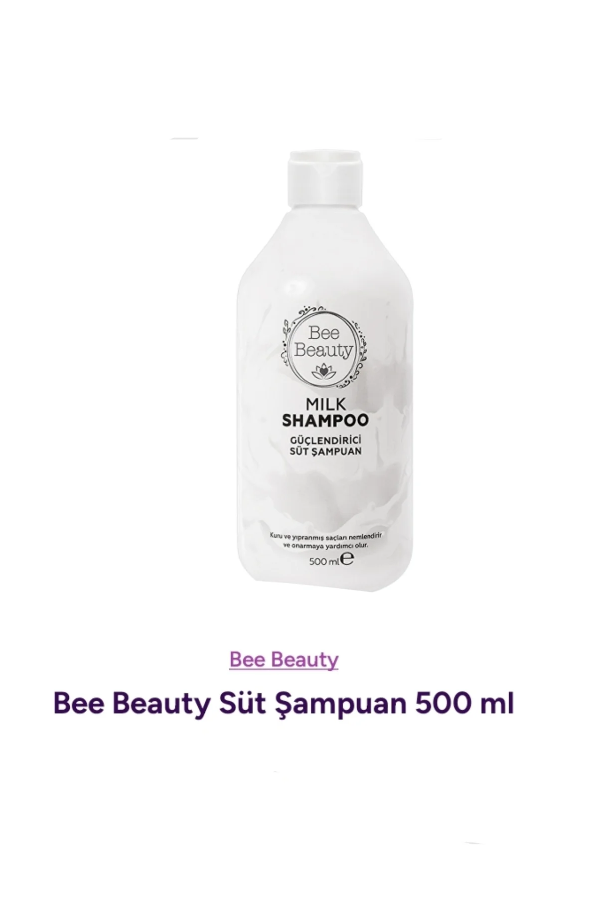 Milk Şampuan Milk Şampuan