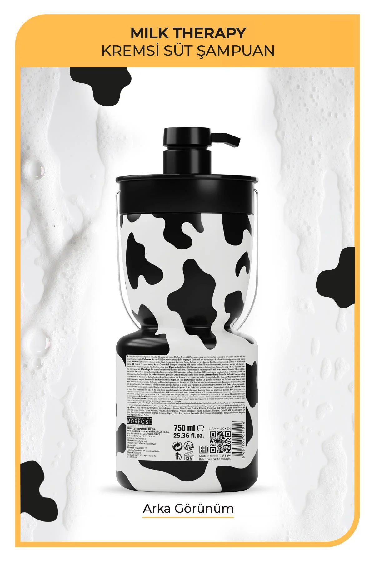 Milk Therapy 750 ml & Kuru ve Kırılgan Saçlara Özel Şampuan