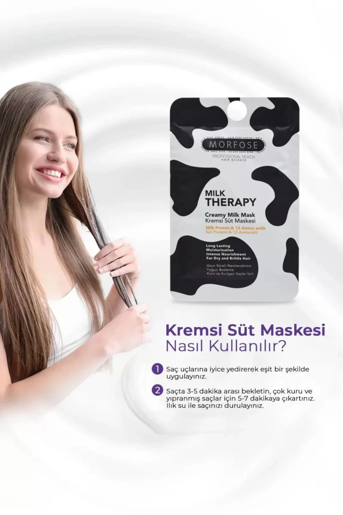 Milk Therapy Kremsi Süt Maskesi 25 ML (24 ADET) - Bakım ve Canlıl