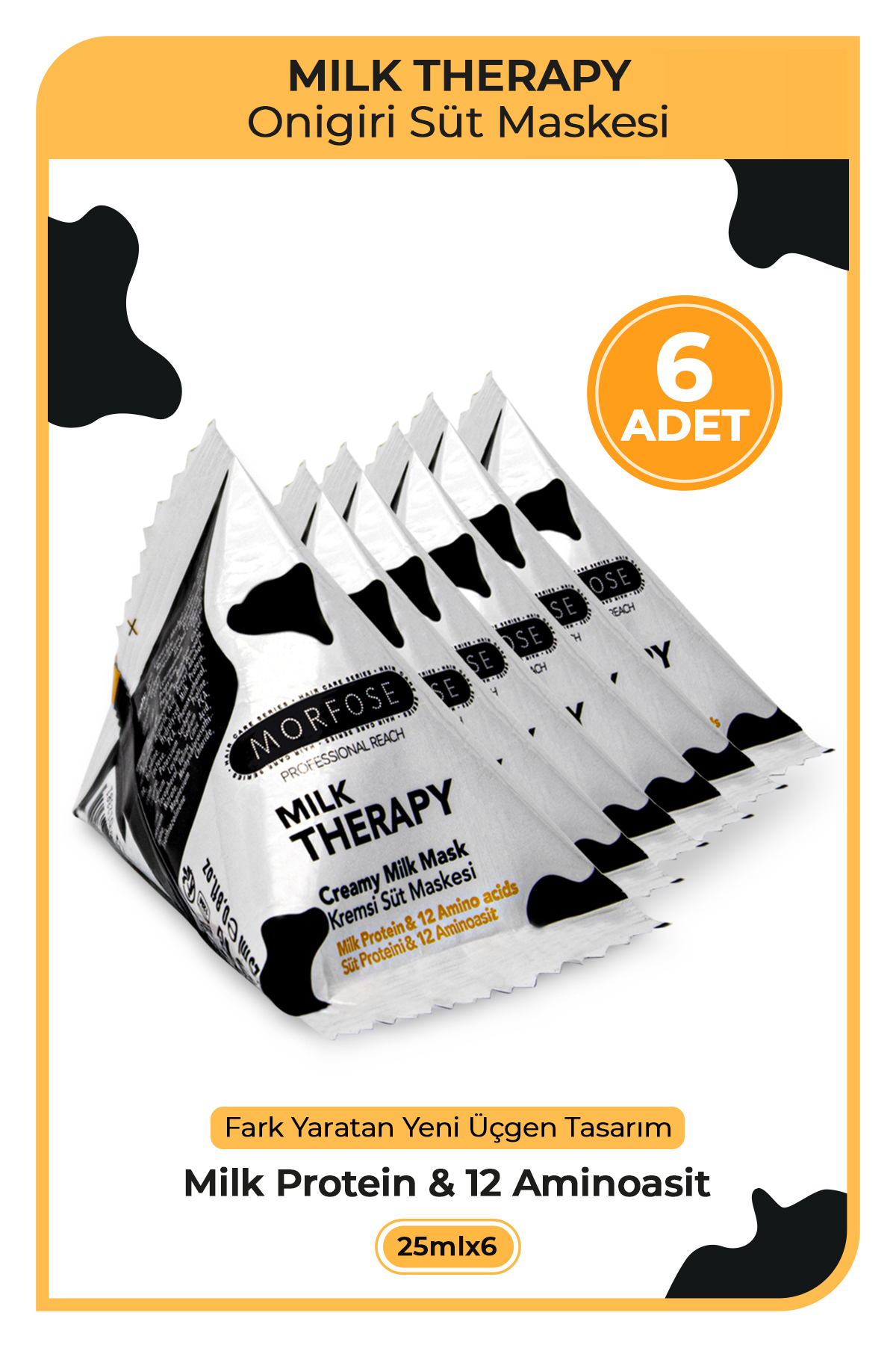 Milk Therapy Onigiri Süt Maskesi 25 ml 6 Adet