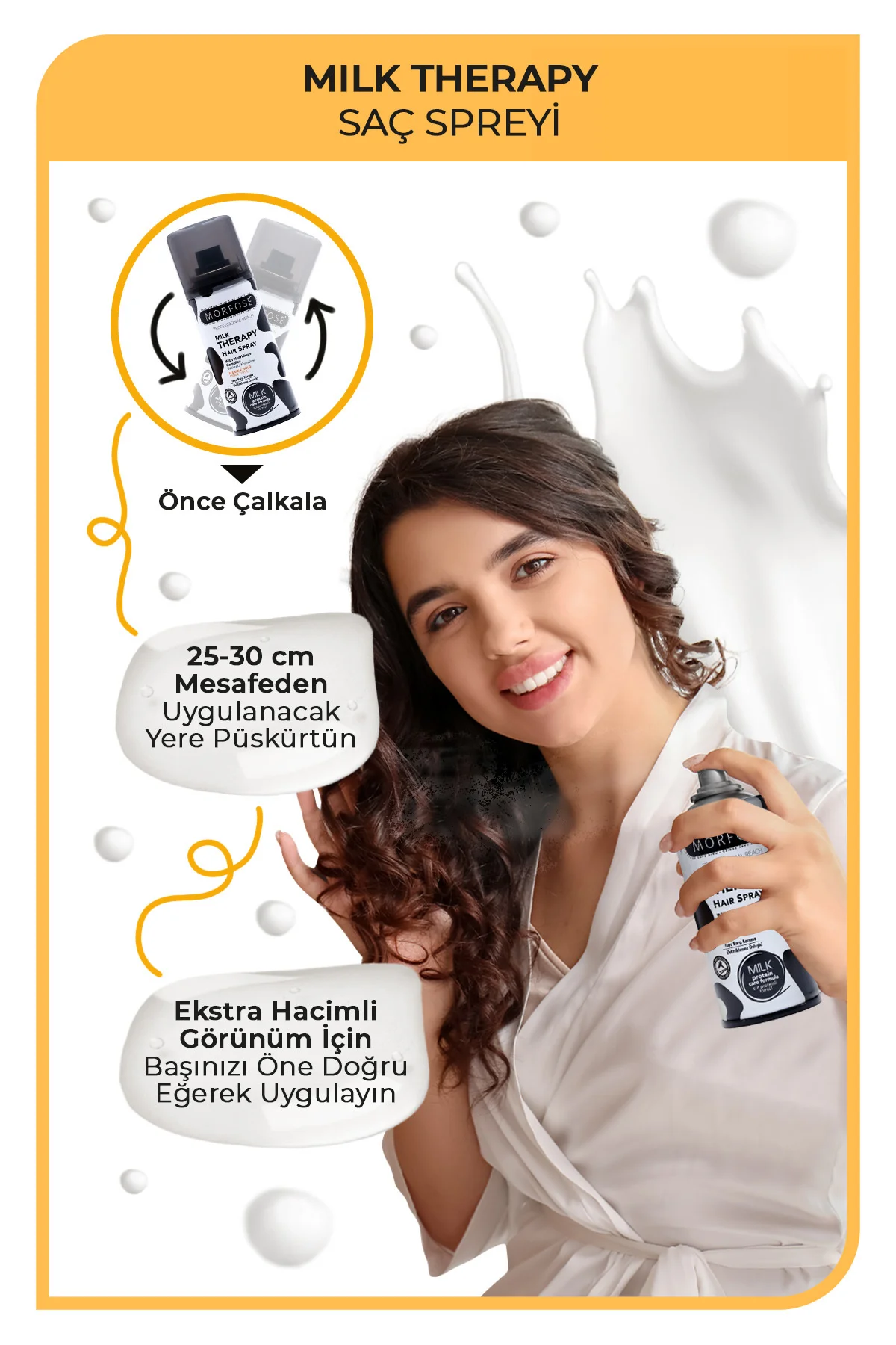 Milk Therapy Saç Spreyi 75 ML - Besleyici Koruyucu Etki - mrfs