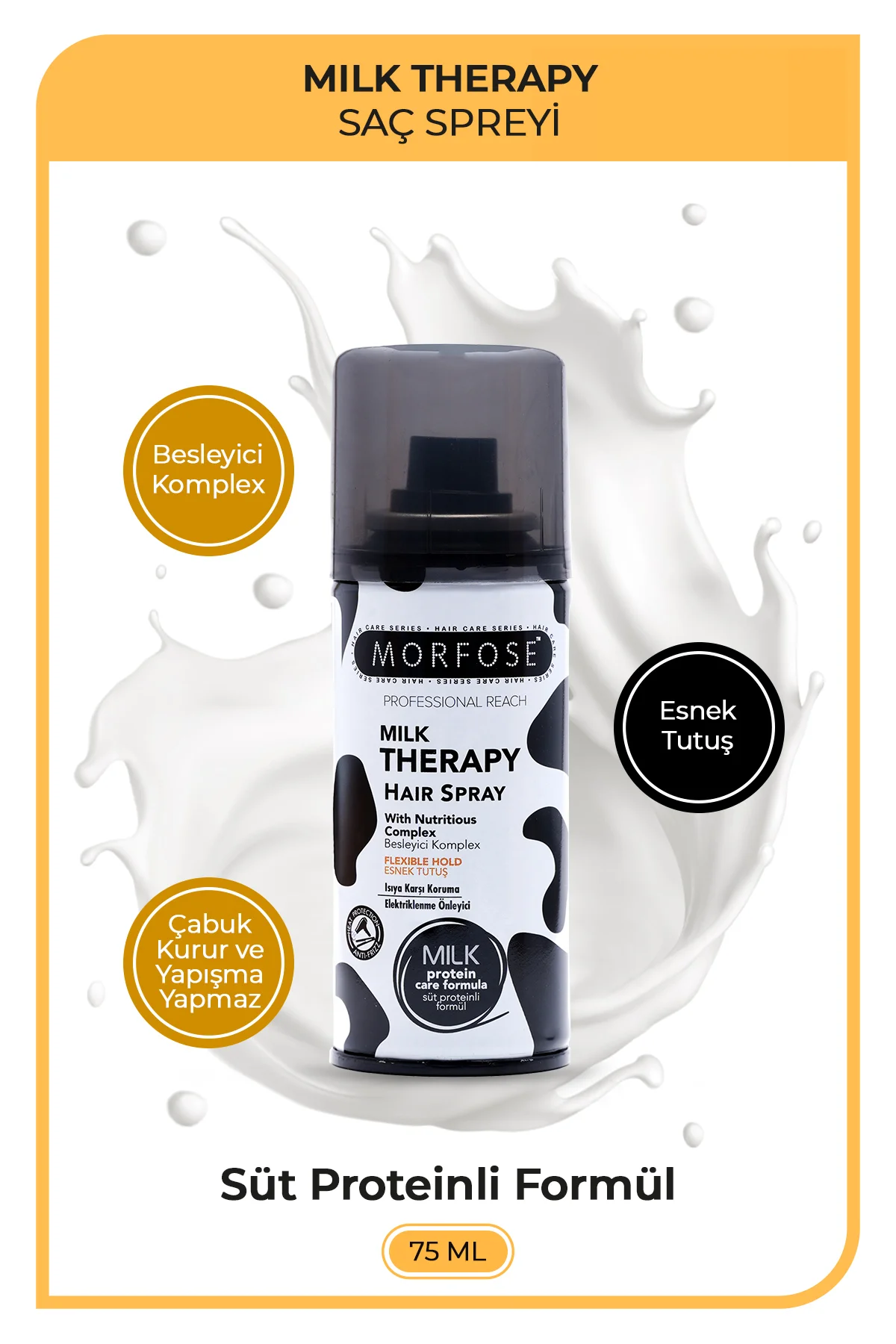 Milk Therapy Saç Spreyi 75 ML - Besleyici Koruyucu Etki - mrfs