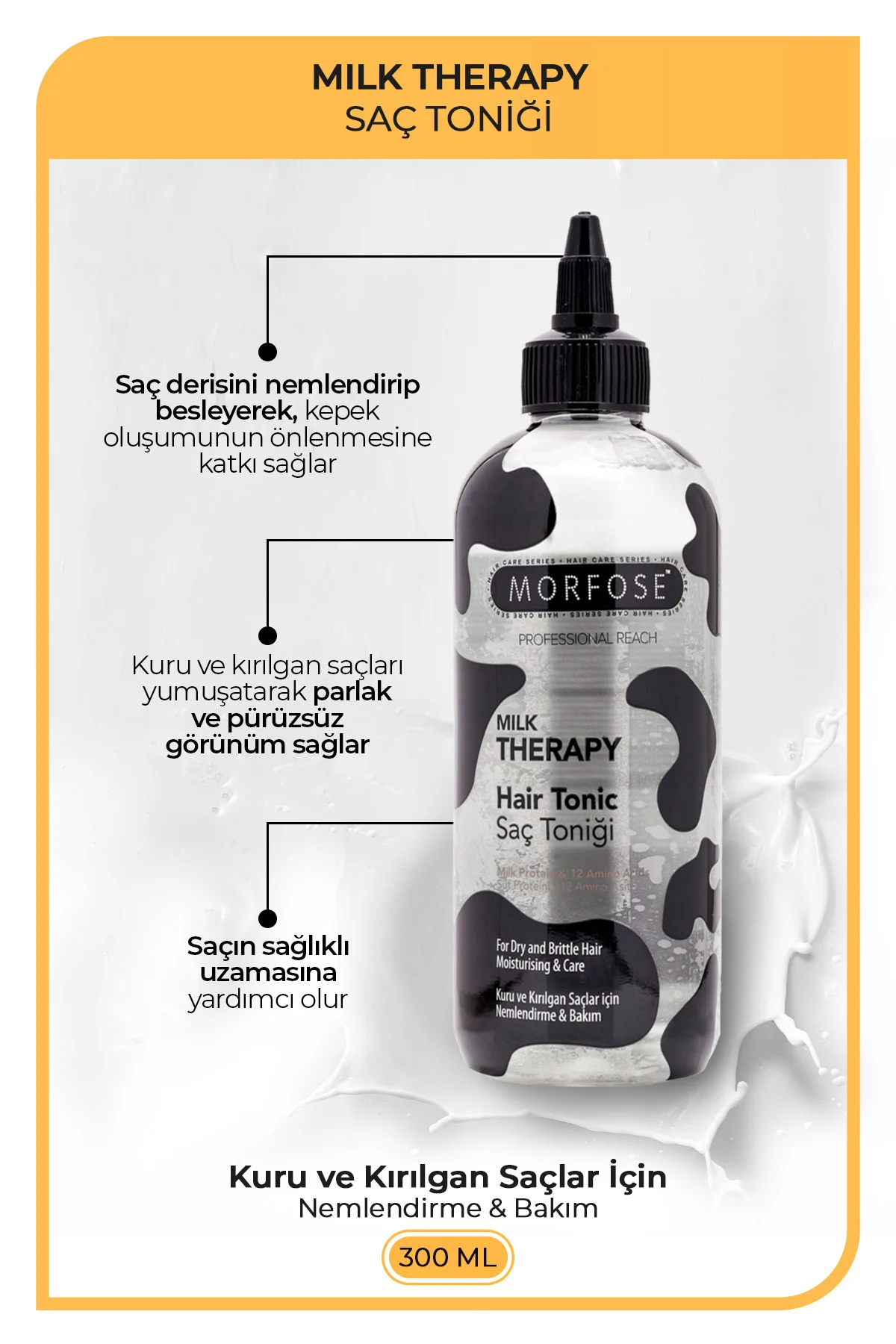 Milk Therapy Saç Toniği 300 ml