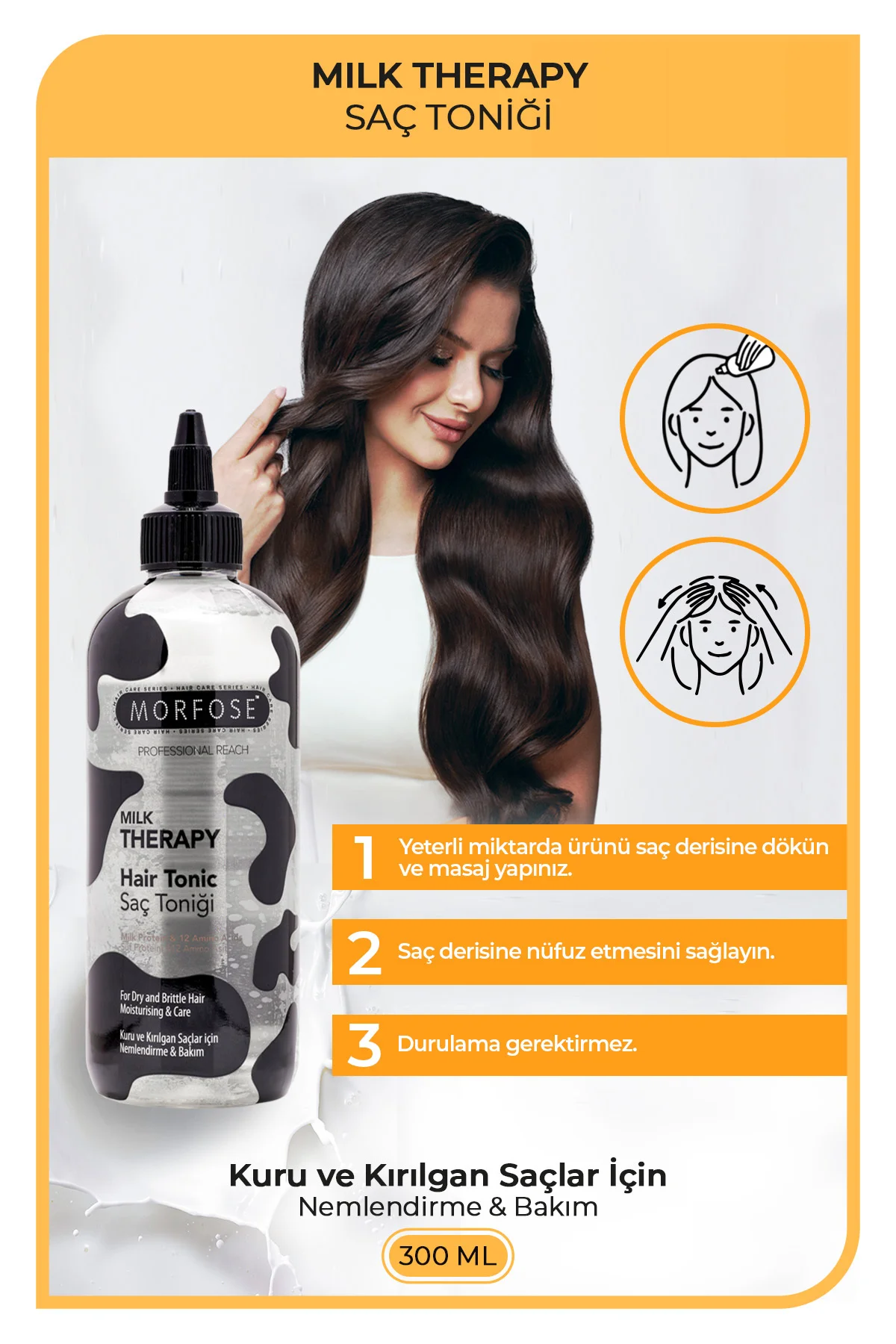 Milk Therapy Saç Toniği 300 ml