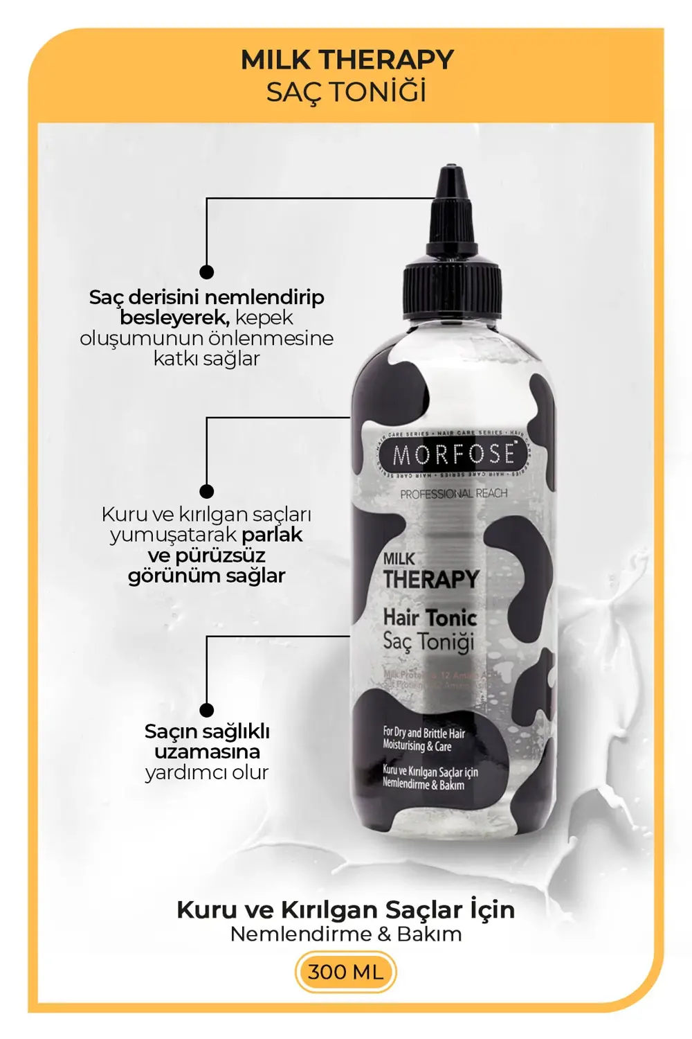Milk Therapy Saç Toniği 300 ml