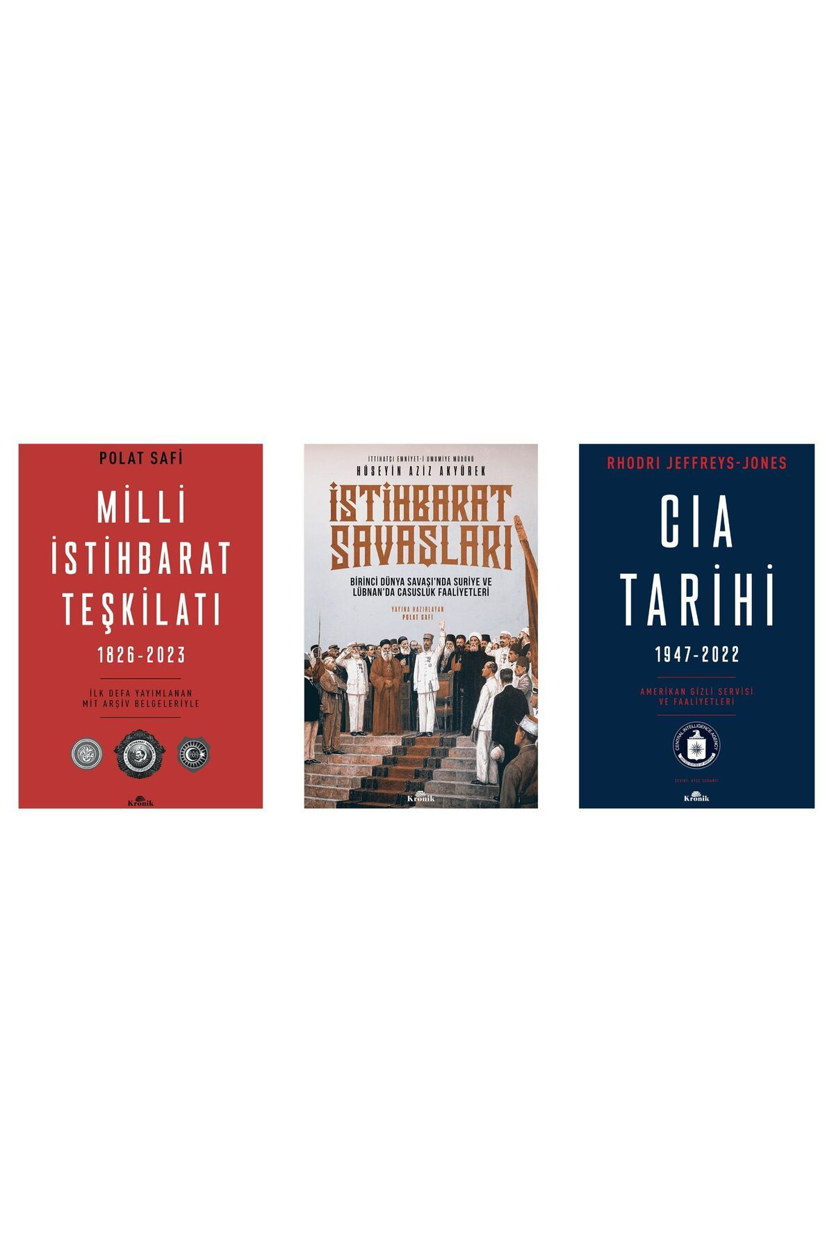 Kronik Kitap Milli İstihbarat Teşkilati/Cia Tarihi/İstihbarat Savaşlari 3 Kita