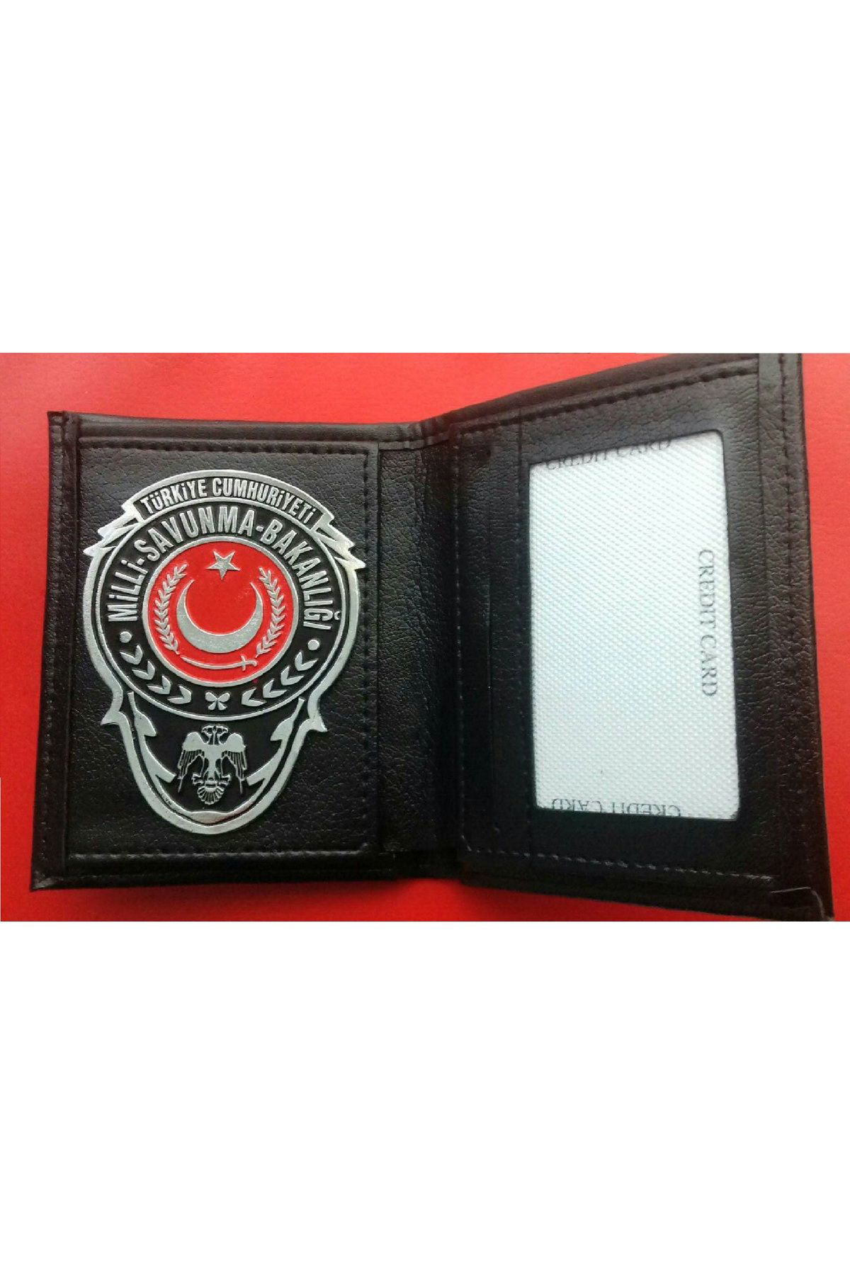 Aldatmaz Askeri Malzeme Milli Savunma Bakanliği Rozetli Cüzdani Satinal - Sadece Kurum Ad