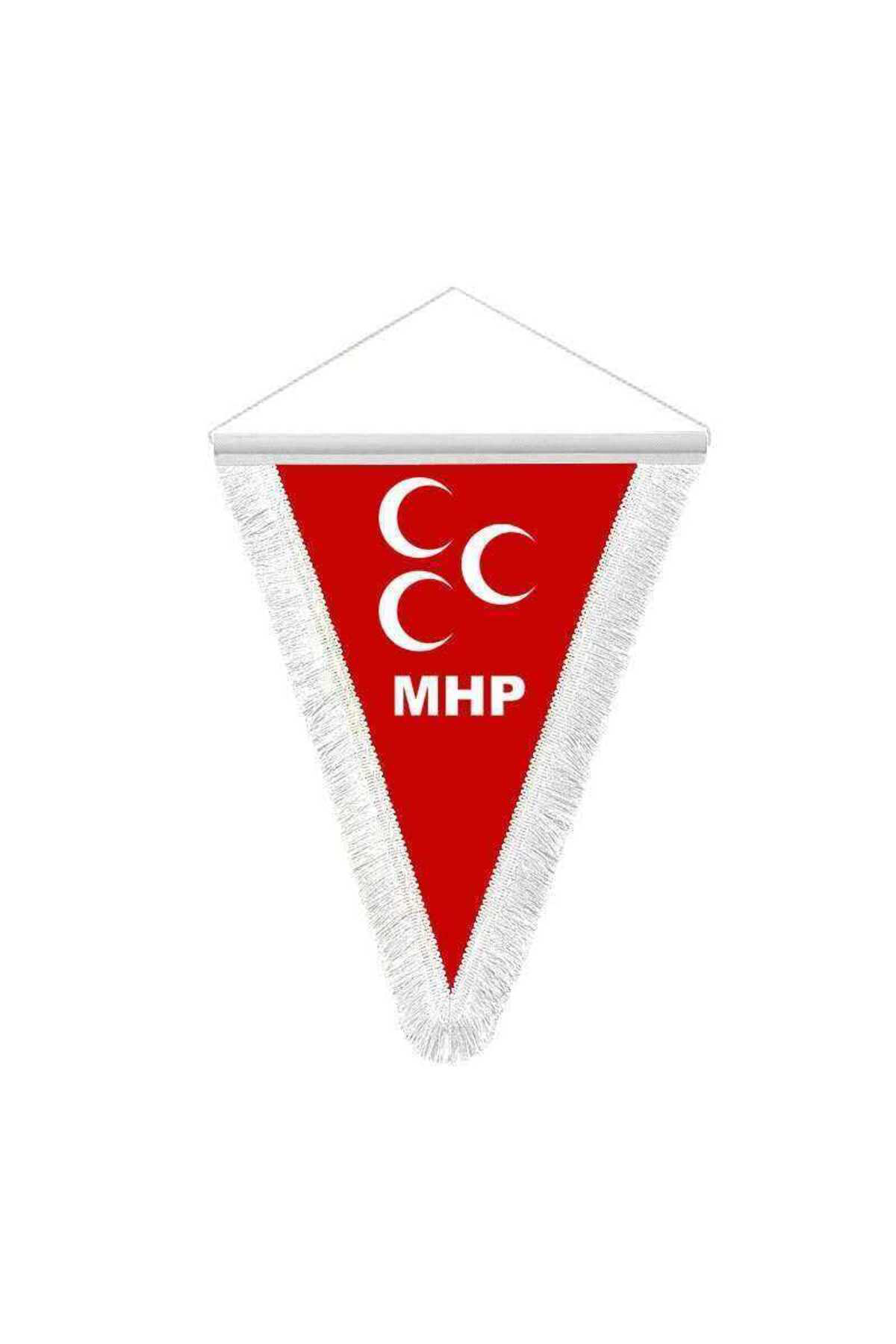Milliyetçi Hareket Partisi MHP Üçgen Flama Bayrak